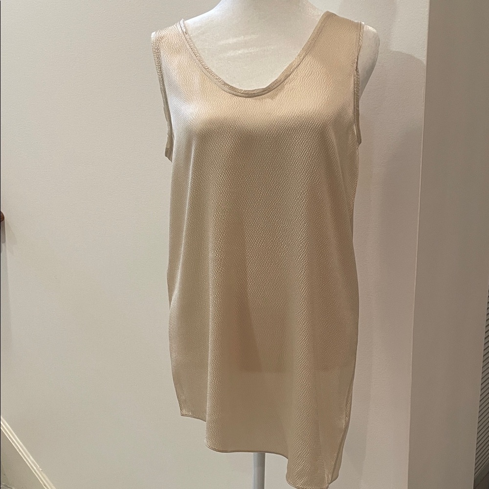 Helmut Lang Beige Tank Top